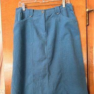 Pendleton A-line /straight skirt